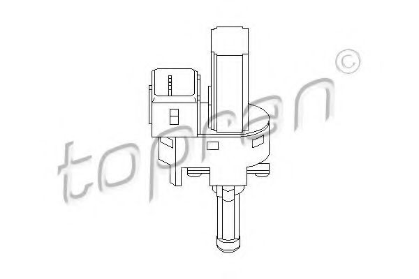 TOPRAN 302 699 Switch, clutch control (cruise control) FOCUS RS 2.0 215 PS Petrol 2007
