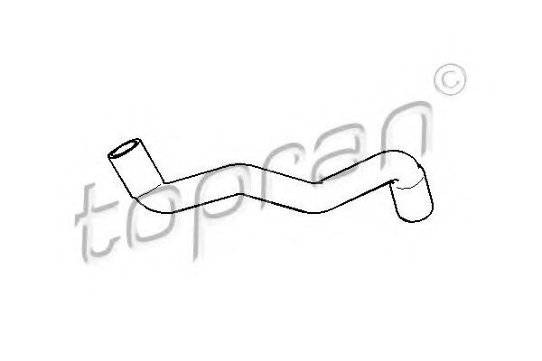 TOPRAN Radiator hose Article number: 700 516 cheaply