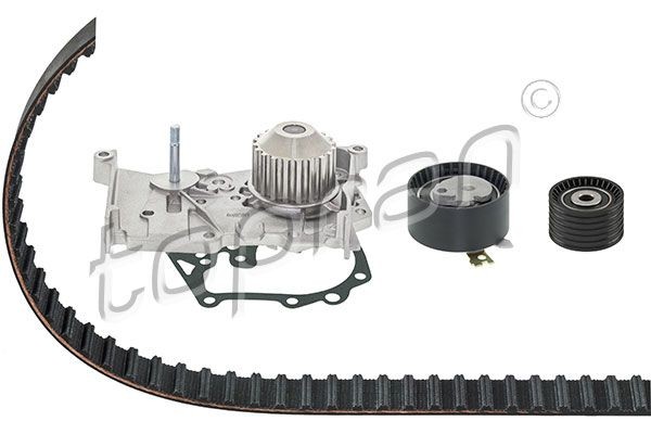 TOPRAN Water pump and timing belt kit Article number: 700 678 cheaply