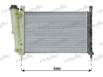 FRIGAIR Engine radiator Article number: 0104.3009 cheaply