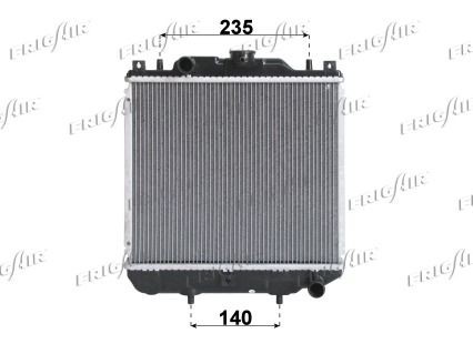 FRIGAIR Radiaator, mootorijahutus Artikli number: 0140.3001 soodsalt
