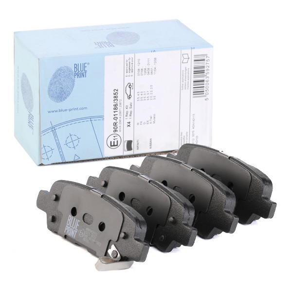 BLUE PRINT Brake pad set Article number: ADN142113 cheaply