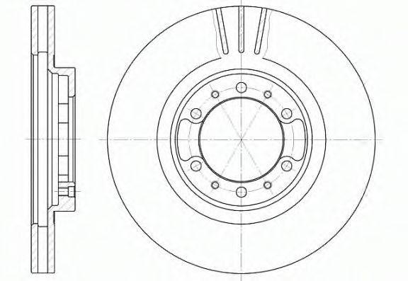 SAKURA Brake disc Article number: S6044275 cheaply