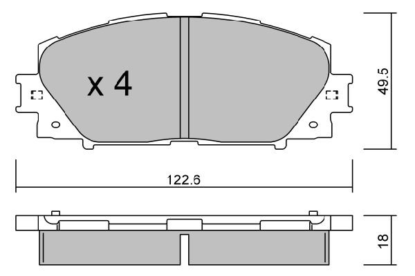 AISIN Koblingstrykplade Varenummer: CN-940 billige