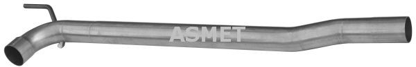 ASMET 04.107 Reperationsrør, katalysator TRANSPORTER 2.5 TDI Syncro 102 HK Diesel 2003