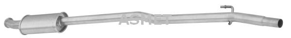ASMET Middle silencer Article number: 10.069 cheaply