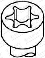 GOETZE Bolt Kit, cylinder head Article number: 22-51003B cheaply