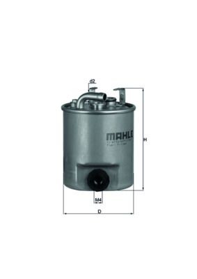 MAHLE ORIGINAL Air filter Article number: LX 47 cheaply