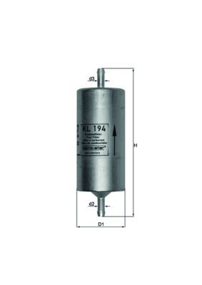 MAHLE ORIGINAL Luftfilter Varenummer: LX 65 billige