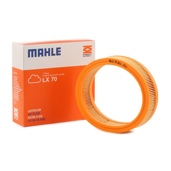 MAHLE ORIGINAL Air filter Article number: LX 70 cheaply