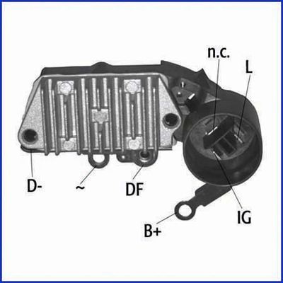 HITACHI Generatorregulator Varenummer: 132976 billige