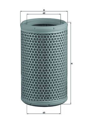 MAHLE ORIGINAL Luftfilter Varenummer: LX 290 billige