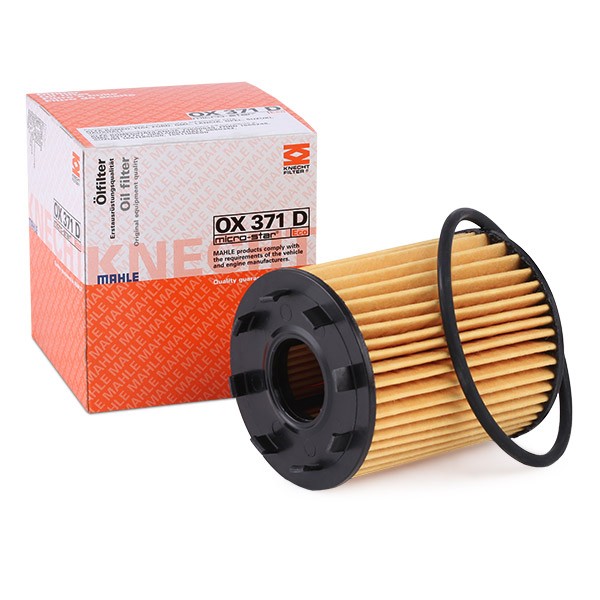 MAHLE ORIGINAL Oil filter Article number: OX 371D cheaply