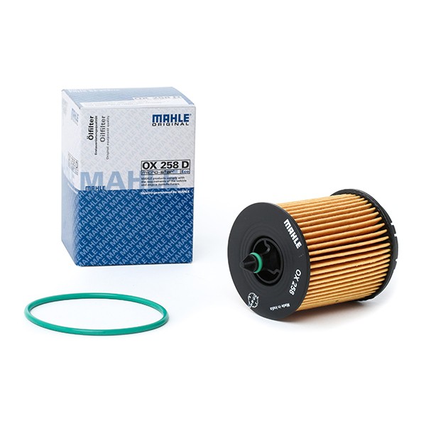 MAHLE ORIGINAL Маслен филтър артикулен номер: OX 258D евтино