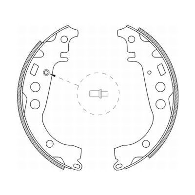 ABE Brake Shoe Set Article number: C02059ABE cheaply