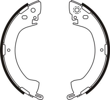 ABE Brake Shoe Set Article number: C05001ABE cheaply