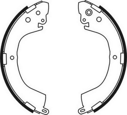ABE Brake Shoe Set Article number: C05058ABE cheaply