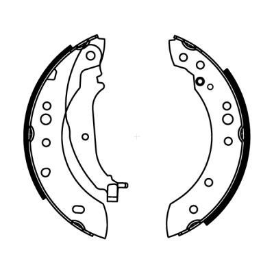 ABE Brake Shoe Set Article number: C05063ABE cheaply