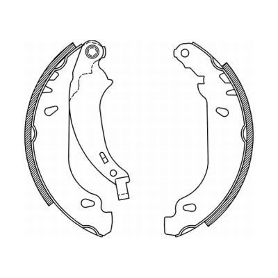 ABE Brake Shoe Set Article number: C0P019ABE cheaply