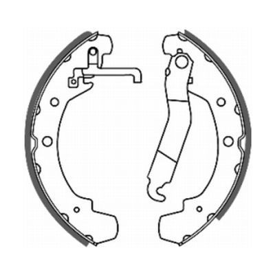 ABE Brake Shoe Set Article number: C0W005ABE cheaply