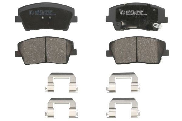 ABE Brake pad set Article number: C10016ABE cheaply