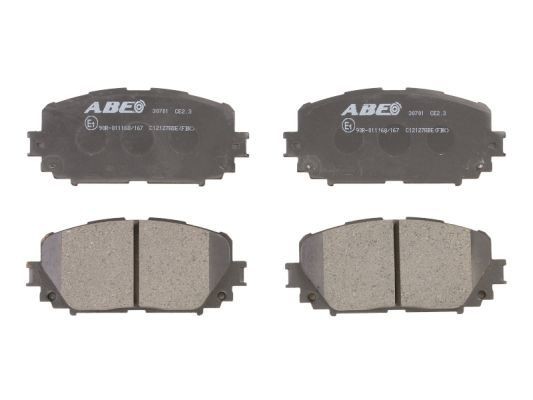 ABE Brake pad set Article number: C12127ABE cheaply