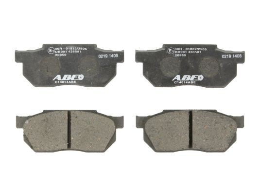 ABE Brake pad set Article number: C14014ABE cheaply