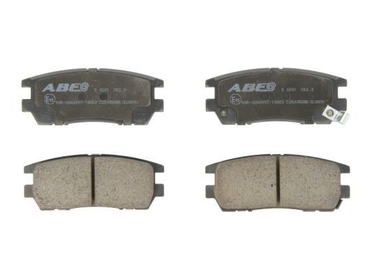 ABE Brake pad set Article number: C25005ABE cheaply