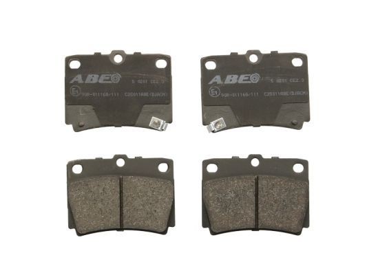 ABE Brake pad set Article number: C25011ABE cheaply