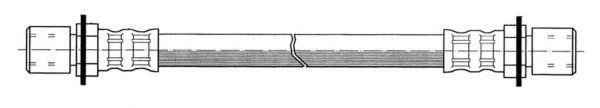 FERODO Brake hose Article number: FHY2404 cheaply