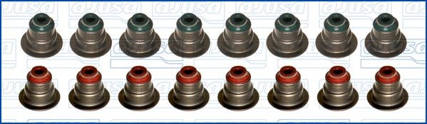 AJUSA Seal Set, valve stem Article number: 57018200 cheaply