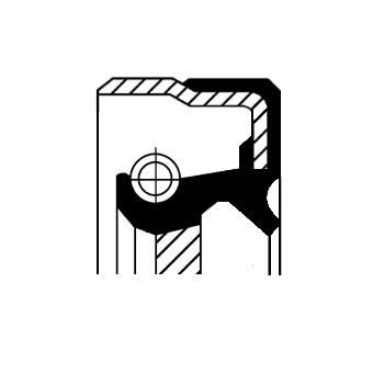 CORTECO Shaft Seal, differential Article number: 01019476B cheaply