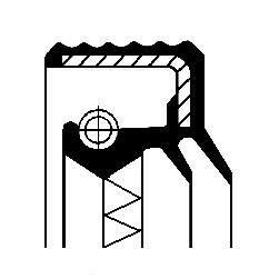 CORTECO Shaft Seal, differential Article number: 01029152B cheaply
