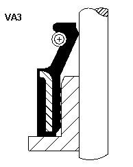 CORTECO Shaft Seal, manual transmission Article number: 19027856B cheaply