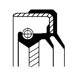 CORTECO Shaft Seal, differential Article number: 01035950B cheaply