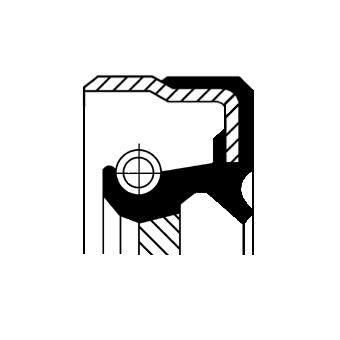 CORTECO Shaft Seal, transfer case Article number: 01036282B cheaply