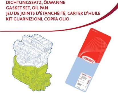 CORTECO Packningssats, vevhus Artikelnummer: 427927P billigt