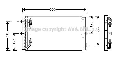 AVA COOLING SYSTEMS AC expansion valve Article number: VW1243 cheaply