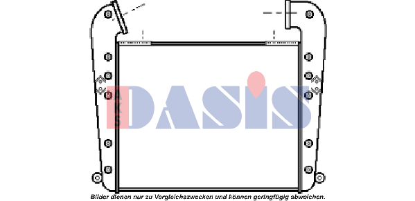 AKS DASIS Intercooler Article number: 277000N cheaply