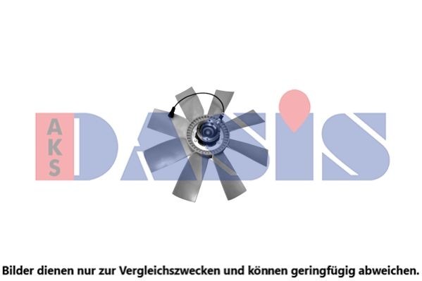 AKS DASIS Kobling, kølerventilator Varenummer: 228017N billige