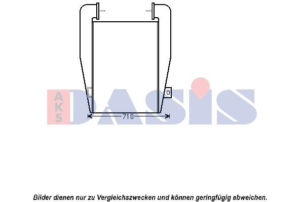 AKS DASIS Intercooler Article number: 137004N cheaply