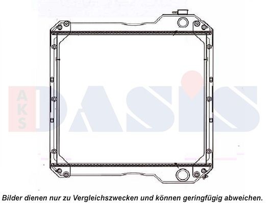 AKS DASIS Intercooler Article number: 097120N cheaply
