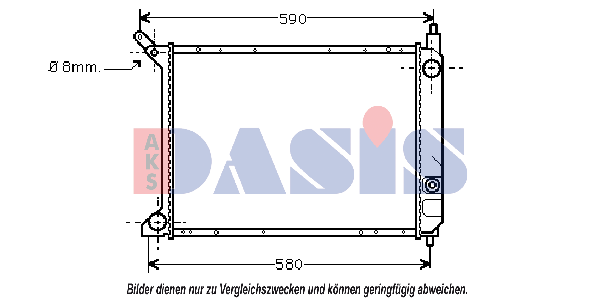 AKS DASIS AC expansion valve Article number: 840179N cheaply