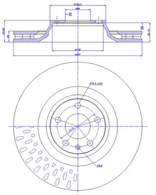CAR Brake disc Article number: 142.1129 cheaply