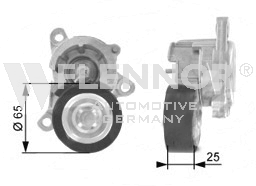 FLENNOR Tensioner pulley Article number: FS22952 cheaply