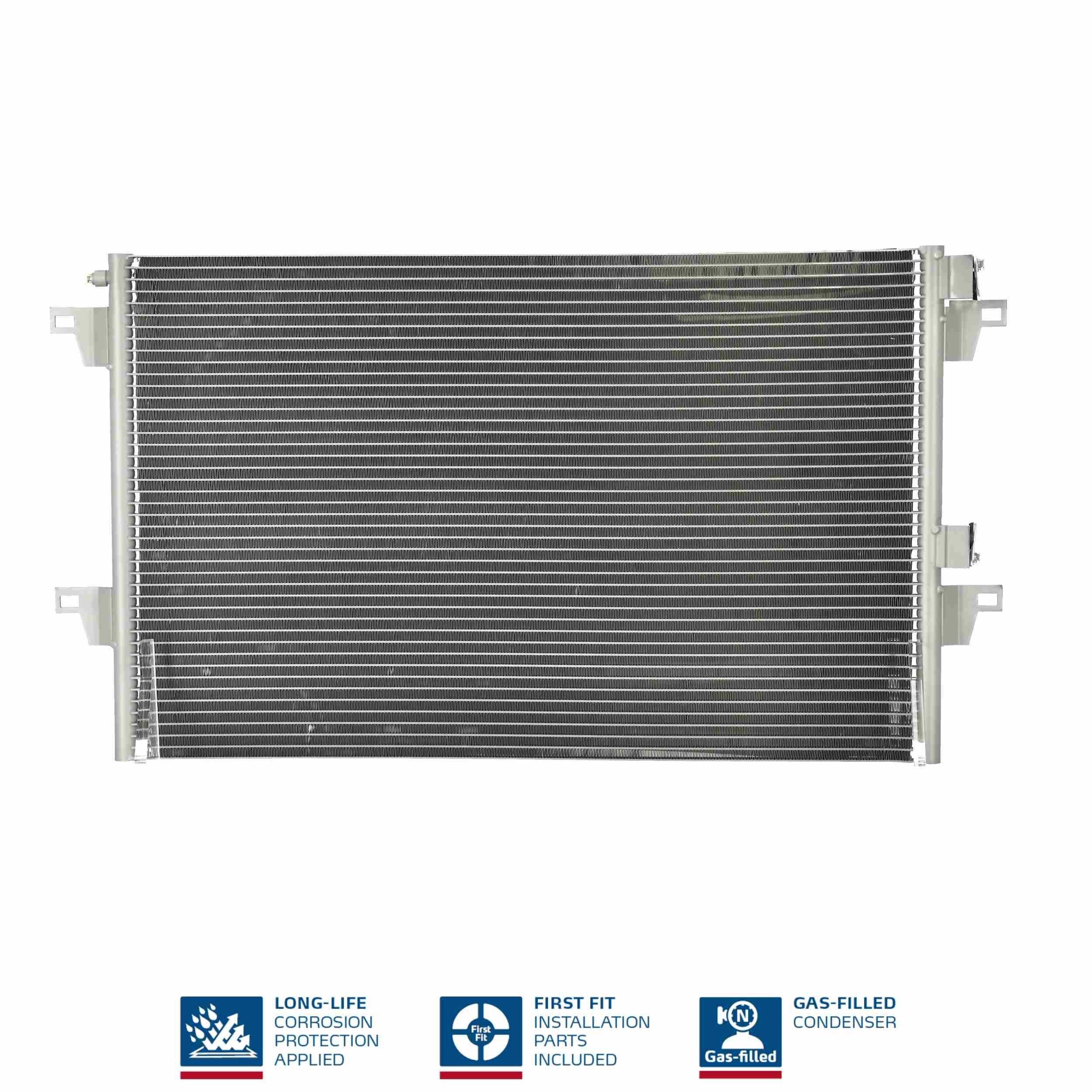 NISSENS Air conditioning condenser Article number: 940153 cheaply