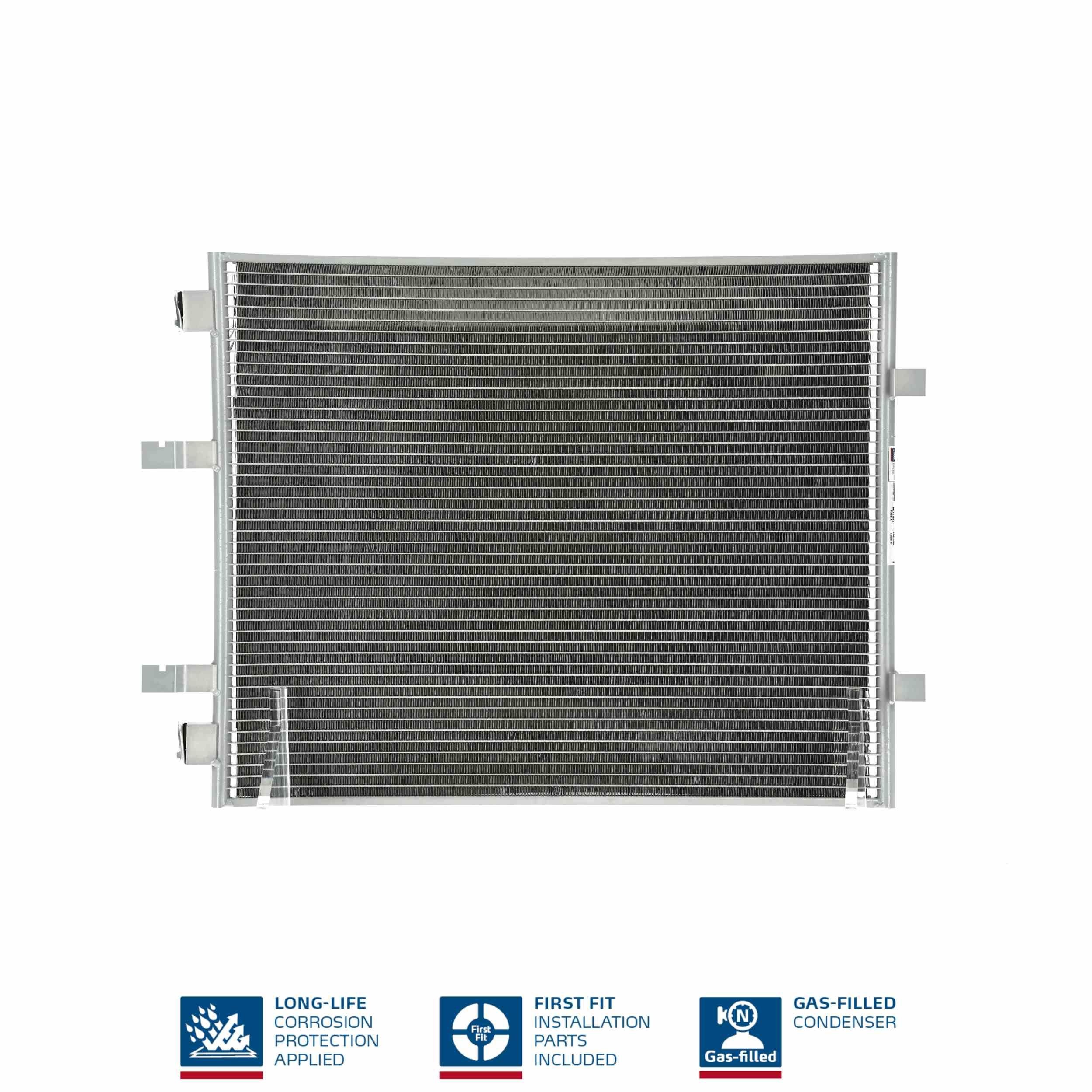 NISSENS Air conditioning condenser Article number: 940201 cheaply