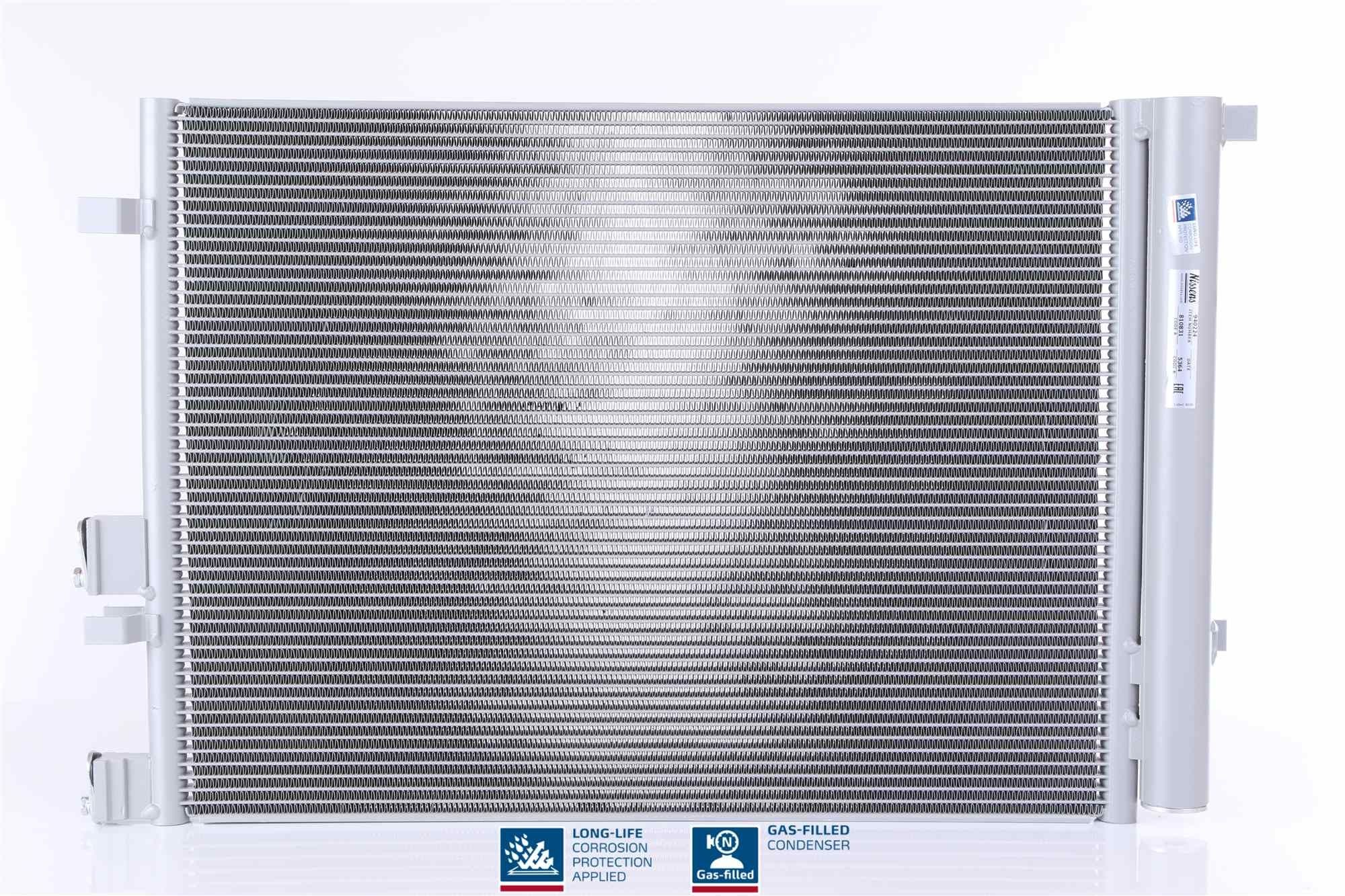 NISSENS Air conditioning condenser Article number: 940224 cheaply