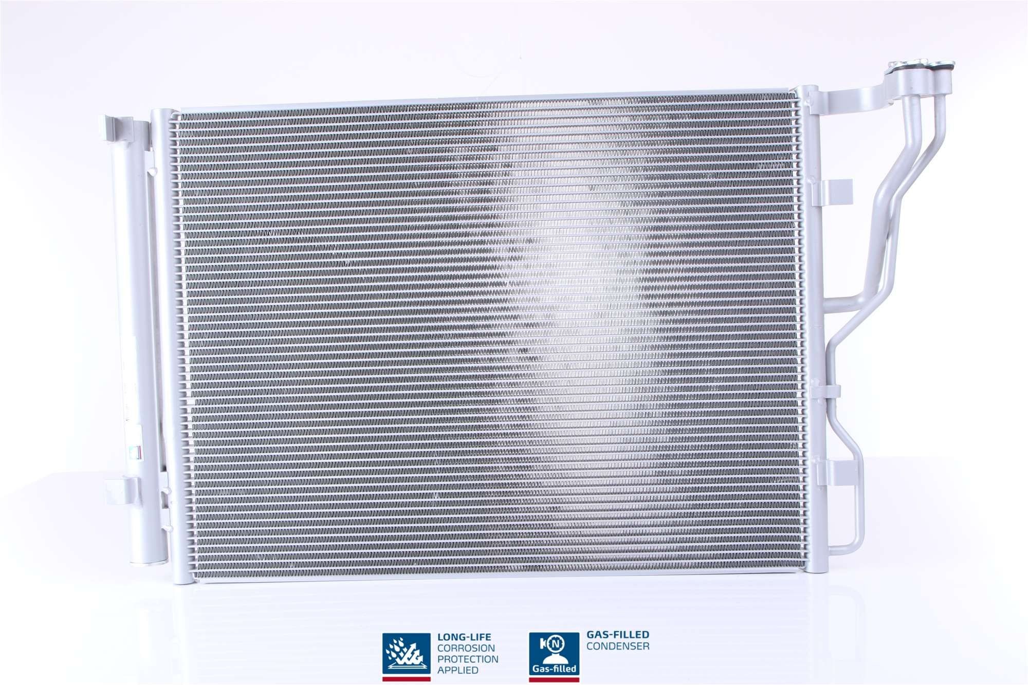 NISSENS Air conditioning condenser Article number: 940245 cheaply