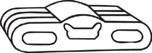 BOSAL Rubber Strip, exhaust system Article number: 255-859 cheaply